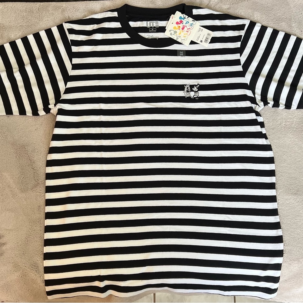 NEW. Uniqlo Womens Steamboat Willie T Shirt.